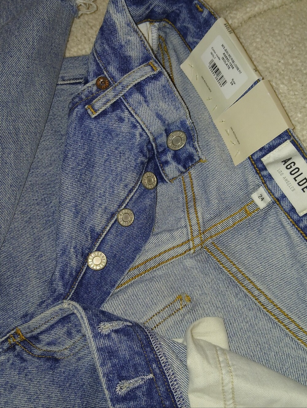 Nwt Agolde 90s Jeans 24
